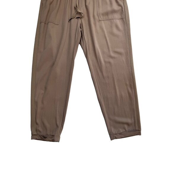 2/$30 Splendid XL Taupe Elastic Waist Womens Drawstring Pants - Picture 10 of 16
